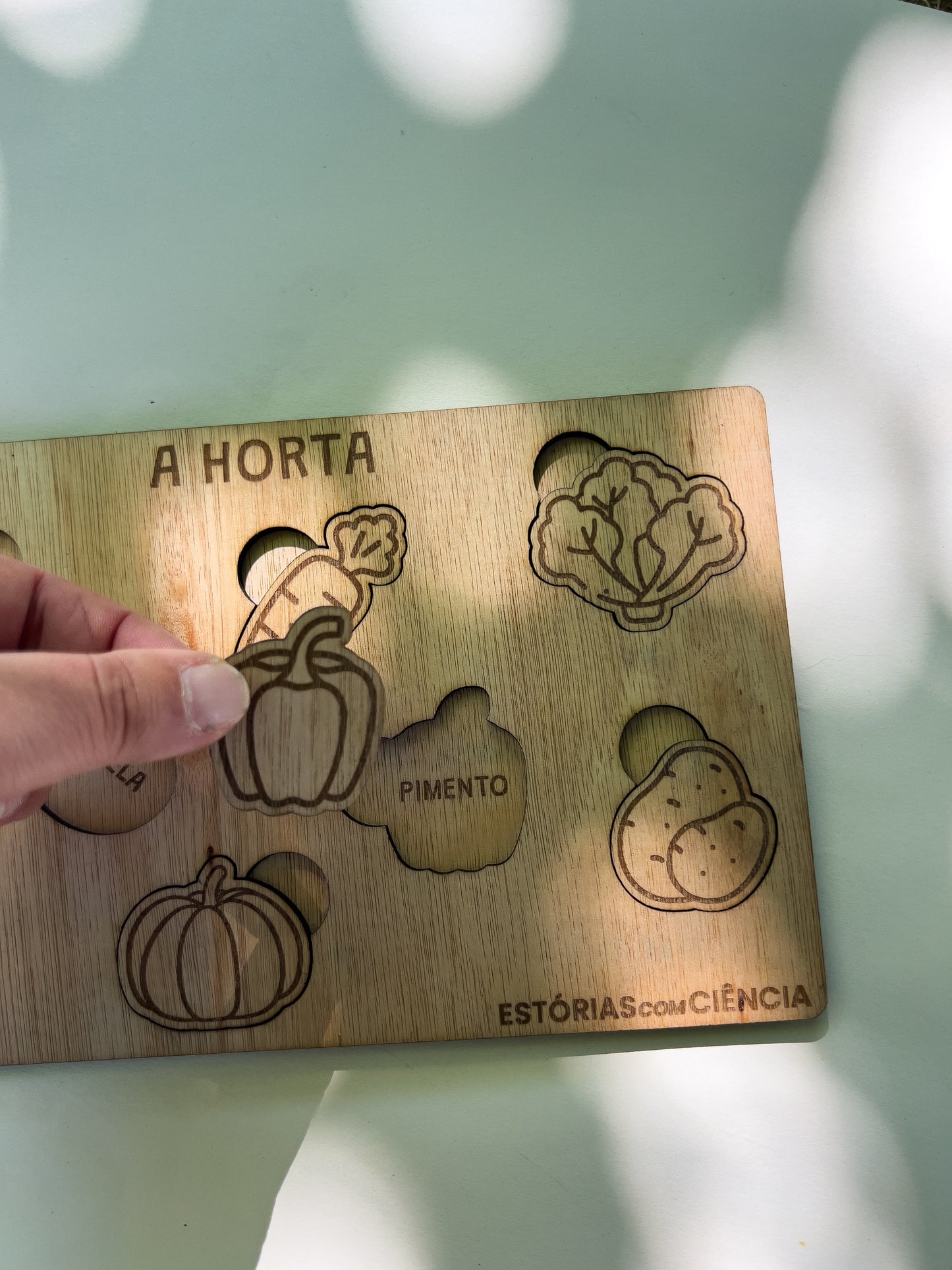 A horta - puzzle