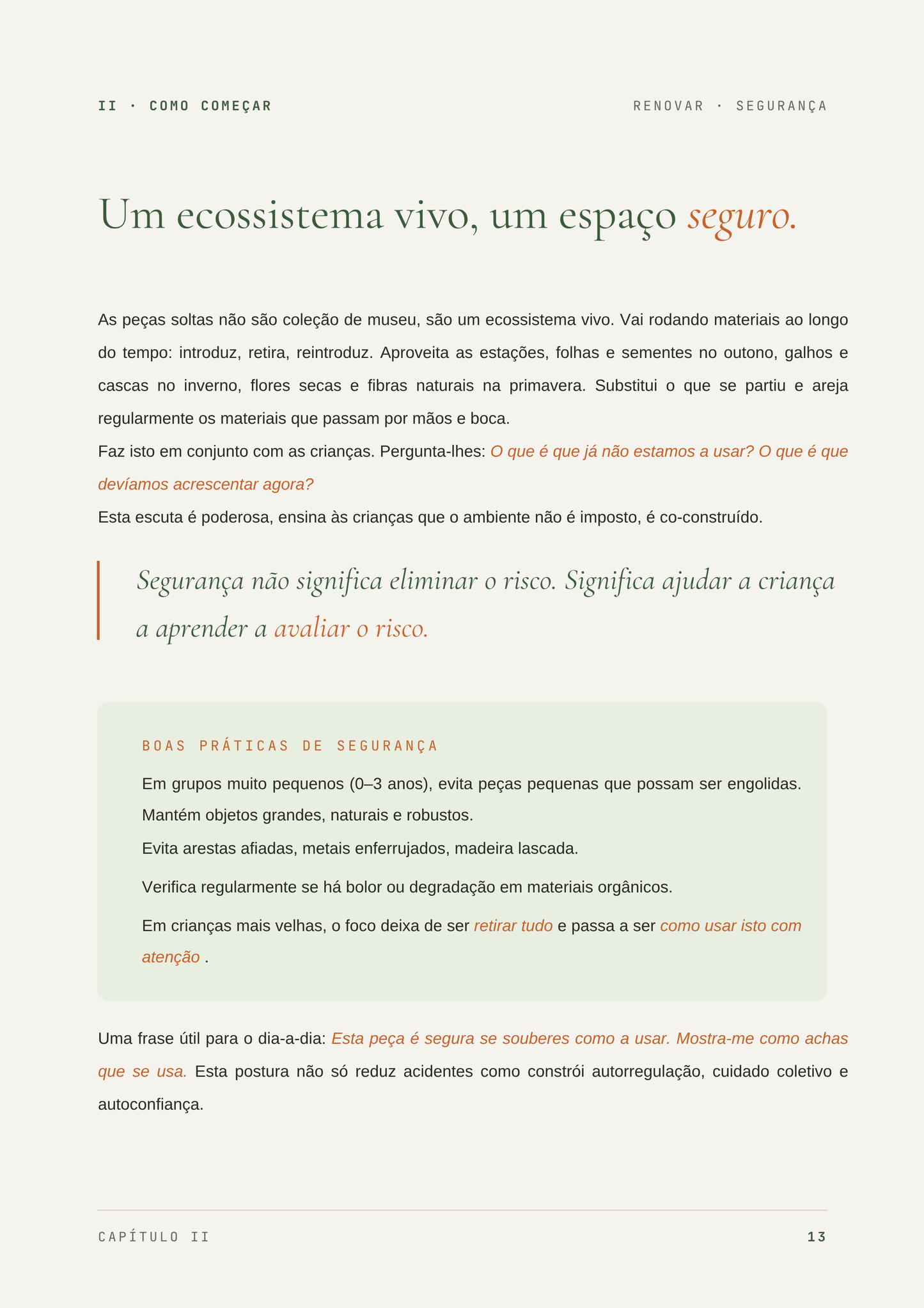 Peças Soltas - O Poder do Brincar Aberto