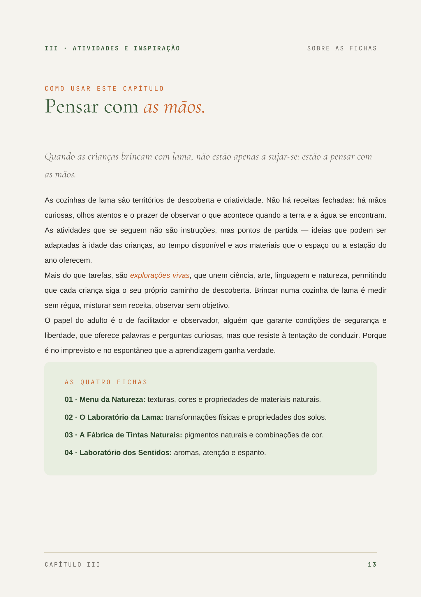 Guia Prático: Cozinhas de Lama