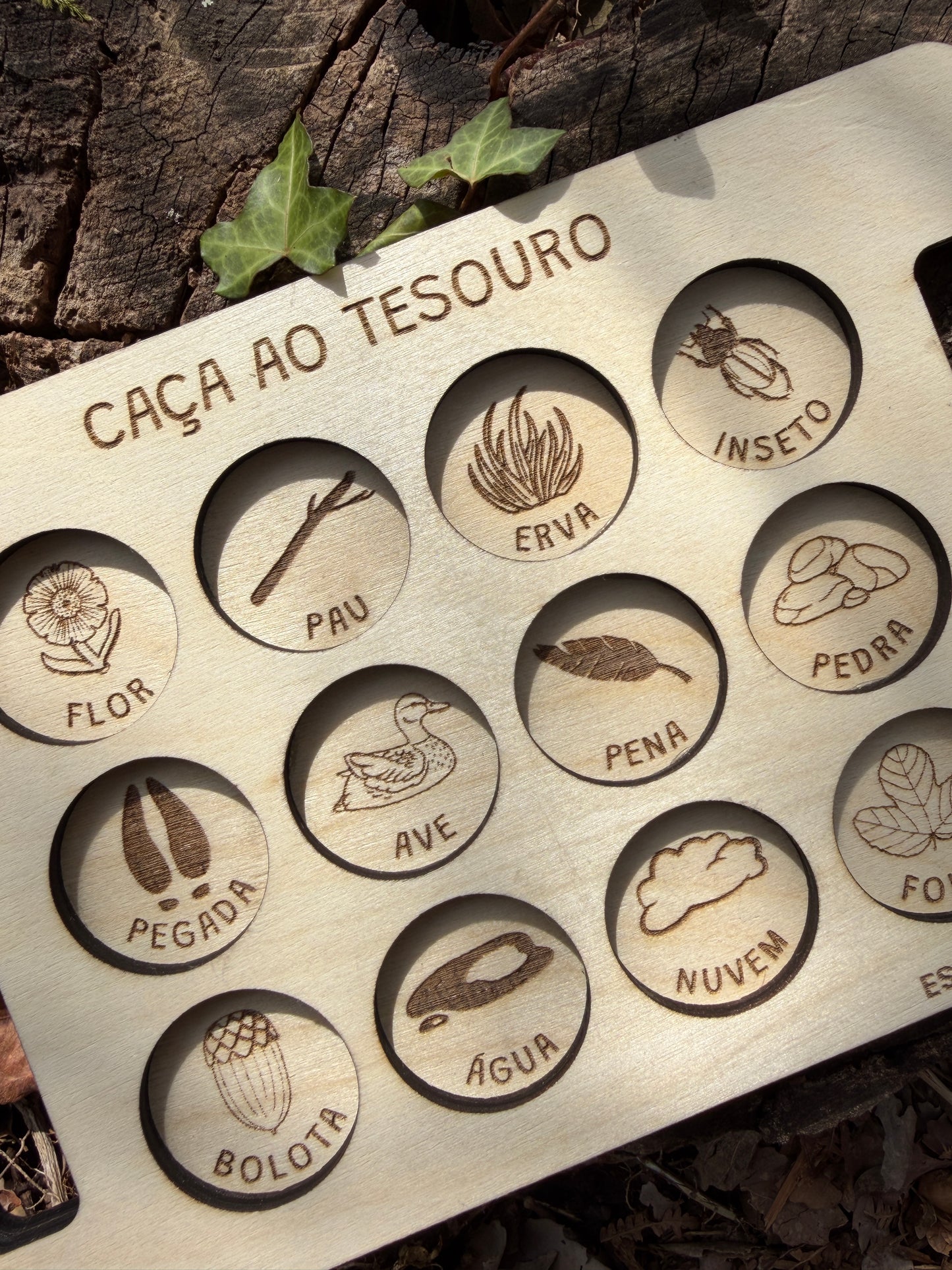 Caça ao Tesouro - Quadro reutilizável