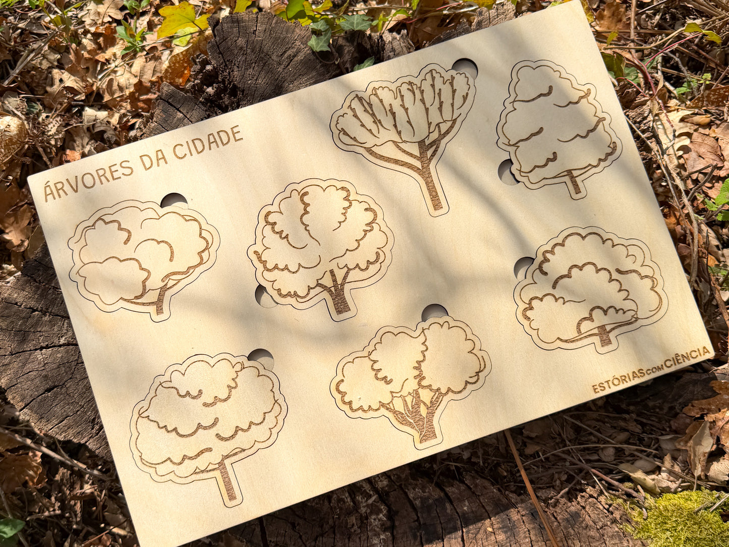 Árvores da Cidade Puzzle Grande