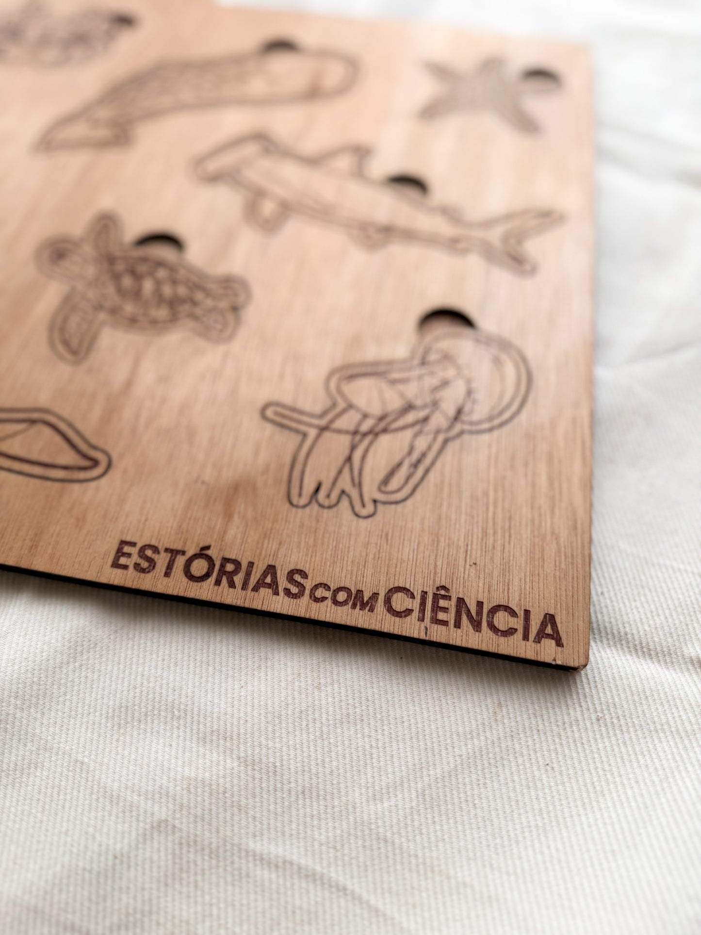 No Oceano - Puzzle Grande