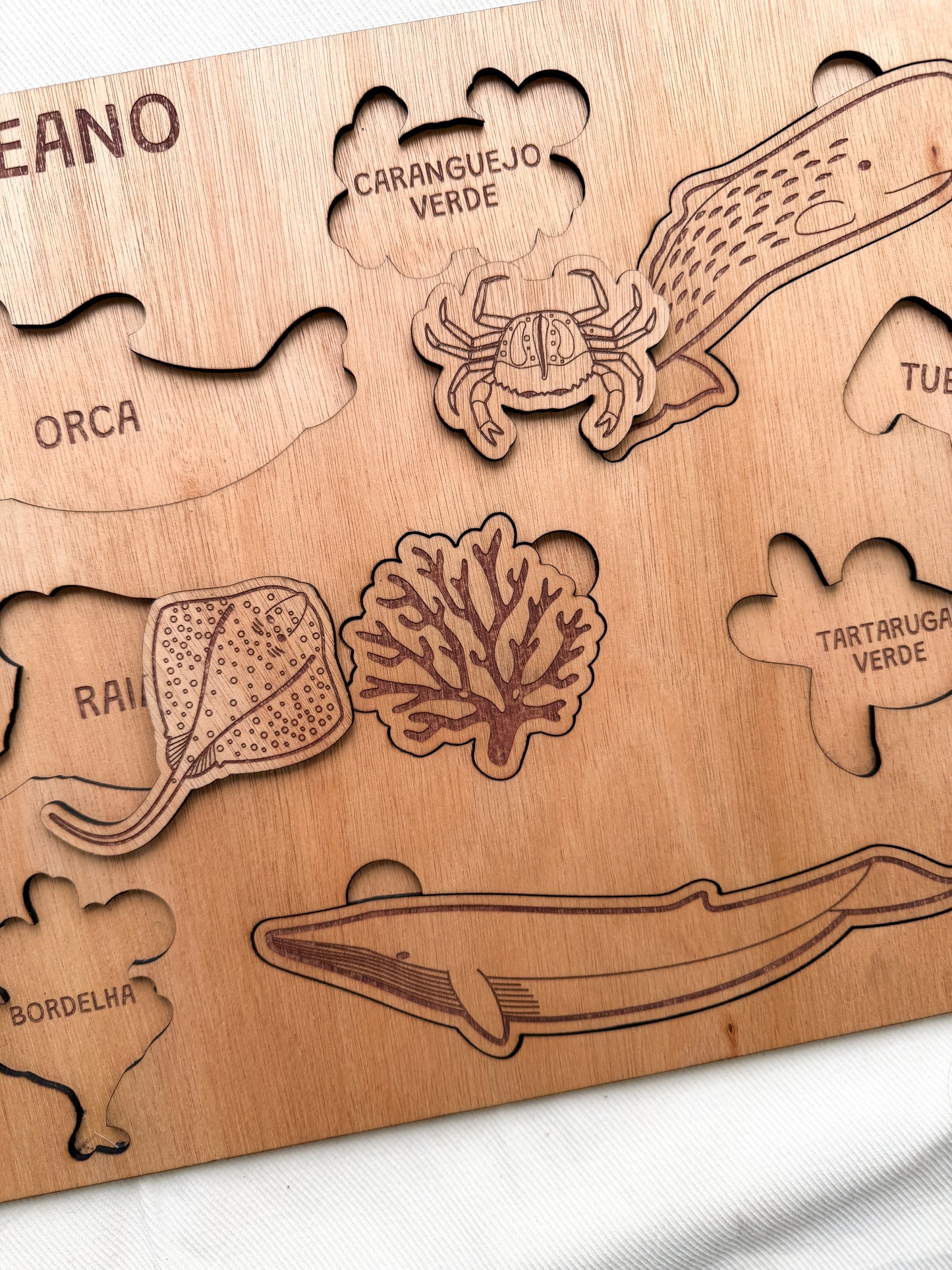 No Oceano - Puzzle Grande