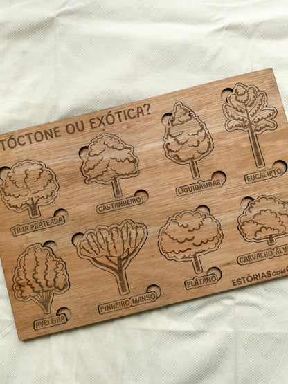 Autóctone ou Exótica - Puzzle Grande