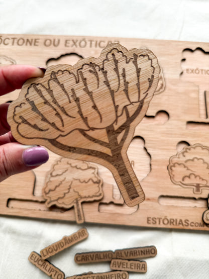 Autóctone ou Exótica - Puzzle Grande