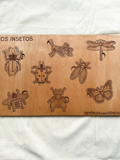 Os Insetos - Puzzle Grande