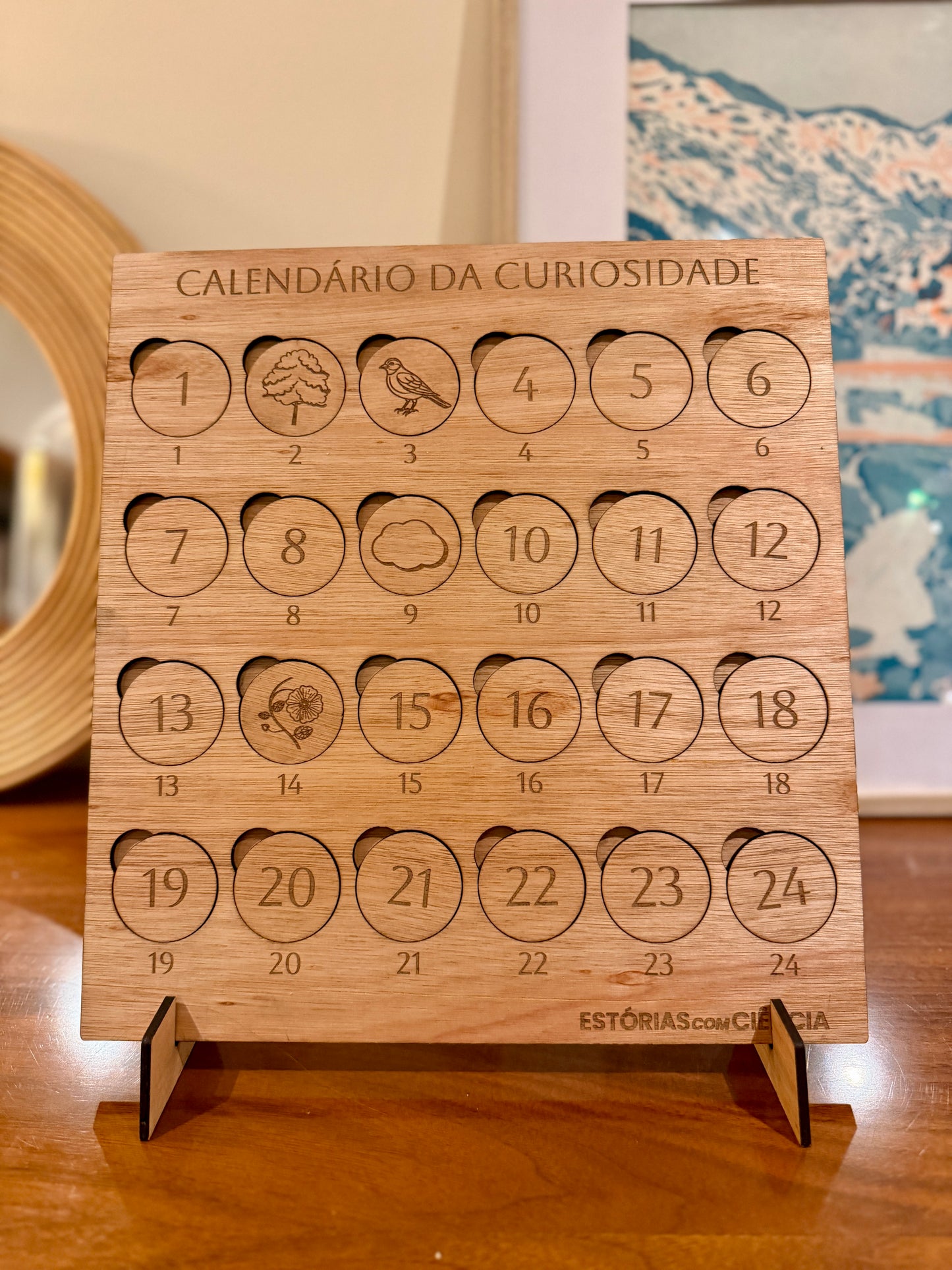 Calendário da Curiosidade – Edição de 2025